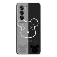 Чехлы для OPPO Reno 12 - Bearbrick Louis Vuitton (PREMIUMPrint) – БеарБрик глаза