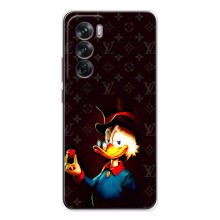 Чехлы для OPPO Reno 12 - Скрудж МакДак Louis Vuitton (PREMIUMPrint) – Скрудж с бриллиантом