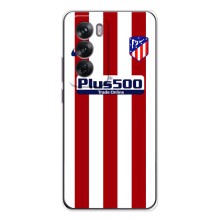 Чехлы для OPPO Reno 12 (VPrint) - Футбольные клубы (Atletico)