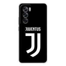 Чехлы для OPPO Reno 12 (VPrint) - Футбольные клубы (ФК Ювентус)