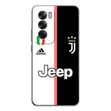 Чехлы для OPPO Reno 12 (VPrint) - Футбольные клубы (Juventus)