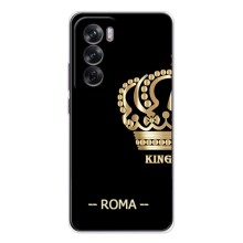 Чехлы для OPPO Reno 12 (VPrint) - Футбольные клубы (Roma)