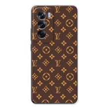 Чехлы Луи Витон для OPPO Reno 12 (AlphaPrint - LOUIS VUITTON) (фон LOUIS VUITTON)