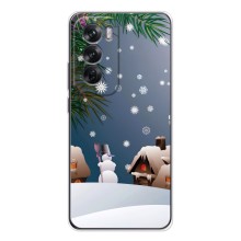 Чехлы на Новый Год OPPO Reno 12 – Зима