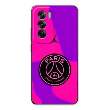 Чехлы PSG для OPPO Reno 12 (AlphaPrint) (яркий ПСЖ)