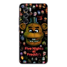 Чехлы Пять ночей с Фредди для Оппо Рено 12 – Freddy