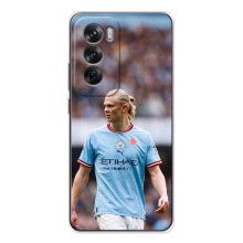 Чехлы с футболистом Ерлинг Холанд для OPPO Reno 12 (AlphaPrint) (Эрлинг Холанд)