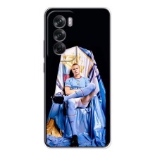 Чехлы с футболистом Ерлинг Холанд для OPPO Reno 12 (AlphaPrint) (футболист Холанн)