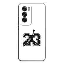 Чехлы для OPPO Reno 12 - с картинкой JORDAN (AlphaPrint) (Jordan 23)