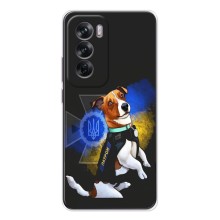 Чехлы с картинкой собаки Патрон для OPPO Reno 12 (AlphaPrint) (Патрон собачка)