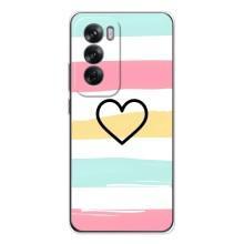 Чохли з тематикою "Маленькі Сердчеки" на OPPO Reno 12 (Гарне сердечко)