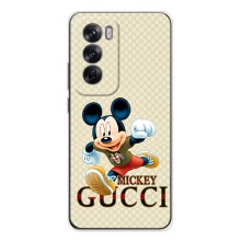 Чохол Disney Mouse OPPO Reno 12 (PREMIUMPrint) (Mikki Gucci)