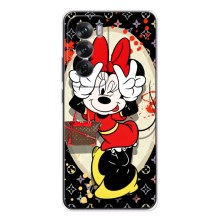 Чохол Disney Mouse OPPO Reno 12 (PREMIUMPrint) (Мінні peace)