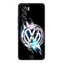 Чохол "Фольксваген" для OPPO Reno 12 – Volkswagen на чорному