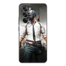 Чехол PUBG для Оппо Рено 12 (AlphaPrint) (Пабг мен)
