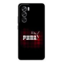 Чохол з Брендами одягу на Оппо Рено 12 – PUMA стиль