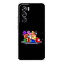 Чехол Амонг Ас для OPPO Reno 12 (AlphaPrint) (Амонг-ас)