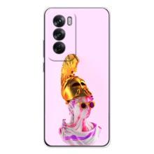 Чохол з Прикольним Принтом на OPPO Reno 12 (АРТ Статуя)