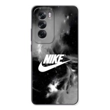 Чехол для OPPO Reno 12 - с принтом Найк (AlphaPrint) (Лого Найк)