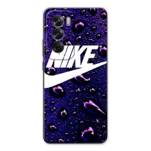 Чехол для OPPO Reno 12 - с принтом Найк (AlphaPrint) (Найк принт)