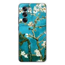 Чехол с принтом САКУРЫ на OPPO Reno 12 – Цветение Сакуры