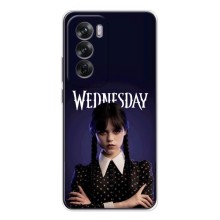 Силиконовый чехол с картинкой для OPPO Reno 12 – Wednesday