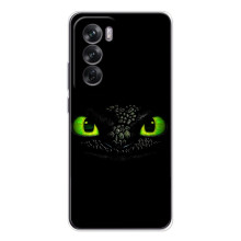 Чехол дракон Беззубик для OPPO Reno 12 – Глаза Беззубика