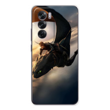 Чехол дракон Беззубик для OPPO Reno 12 – Полет Беззубика