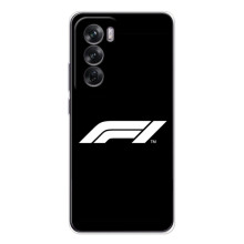 Чехол фильм Формула 1 для OPPO Reno 12 – Логотип Формула 1