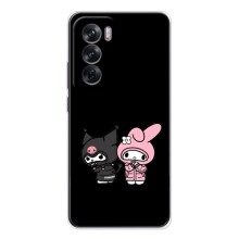 Чехол с кроликом Куроми на OPPO Reno 12 (Куроми и Мелоди)