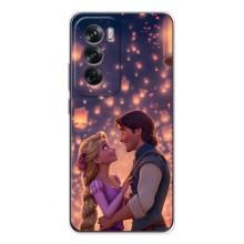 Чехол Рапунцель для OPPO Reno 12 – Принцесса и принц
