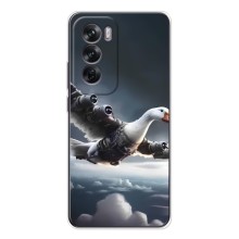 Чехол с мемом Тралалело тралала на OPPO Reno 12 (Бомбардини гусини)