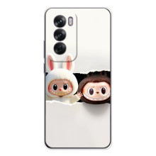 Чохол з Лабубу на OPPO Reno 12 (Лабубу)