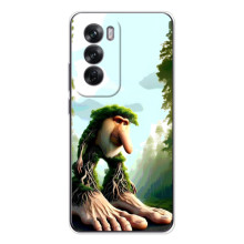 Чехол с мемами тралалело тралала для OPPO Reno 12 – Брр брр патапим