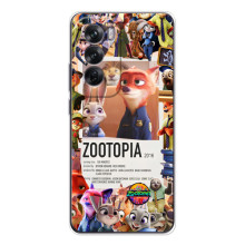 Чехол Зоотрополіс на OPPO Reno 12 – Коллаж Зоо
