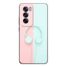 Девчачий Чехол для OPPO Reno 12 – Наушники