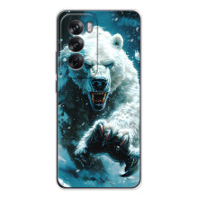 Чехол с картинкой «Хищники» для OPPO Reno 12 – Медведь