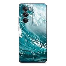 Летний Чехол на OPPO Reno 12 – Морская волна
