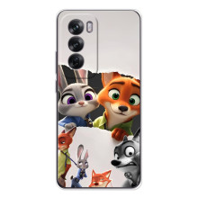 Силиконовый чехол с принтом Зоотрополіс для OPPO Reno 12