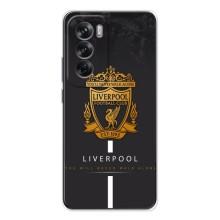 Силиконовые Чехлы принт Футбол на OPPO Reno 12 – Liverpool