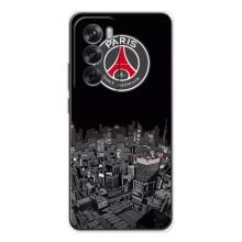 Силиконовые Чехлы принт Футбол на OPPO Reno 12 – PSG