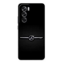 Силиконовый бампер с картинкой машины на OPPO Reno 12 (Mercedes)