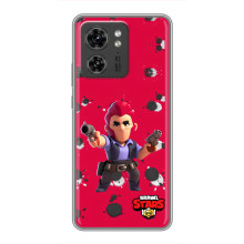 Бампер (ТПУ) з принтом Brawl Stars на ОРО Reno 13 5G (Кольт на червоному)