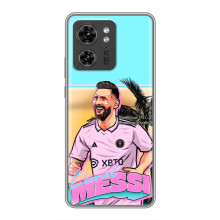 Чехлы для ОППО Рено 13 5G - Лео Месси Маями (Майами Месси)