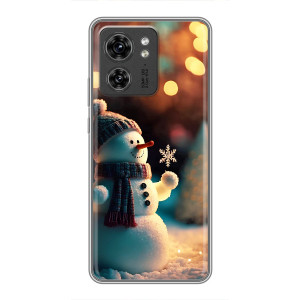 Чохли на Новий Рік OPPO Reno 13 5G (Сніговик святковий)