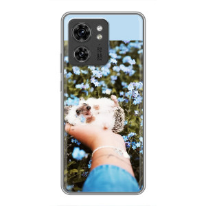 Чехлы с изображением разных животных для OPPO Reno 13 5G (Ежик на руках)