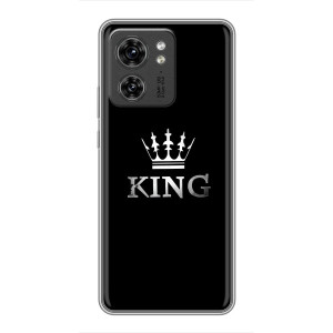 Чохол (Корона на чорному фоні) для ОРО Reno 13 5G – KING
