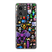 Чохол майнкрафт для OPPO Reno 13 5G – Усі персонажі