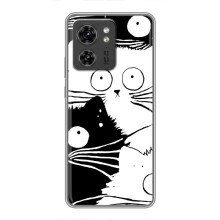 Бампер з зображенням Котиків для ОРО Reno 13 5G (КОТИКИ)