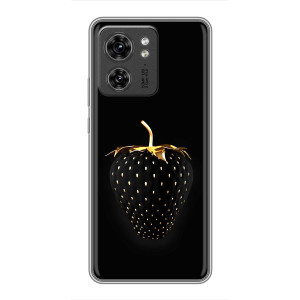Чохол з зображенням смачної їжі для OPPO Reno 13 5G – Чорна полуниця